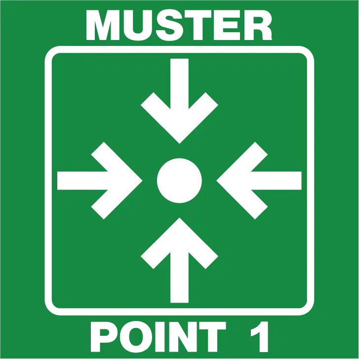 SRUFAC619 | Muster Point with numbers